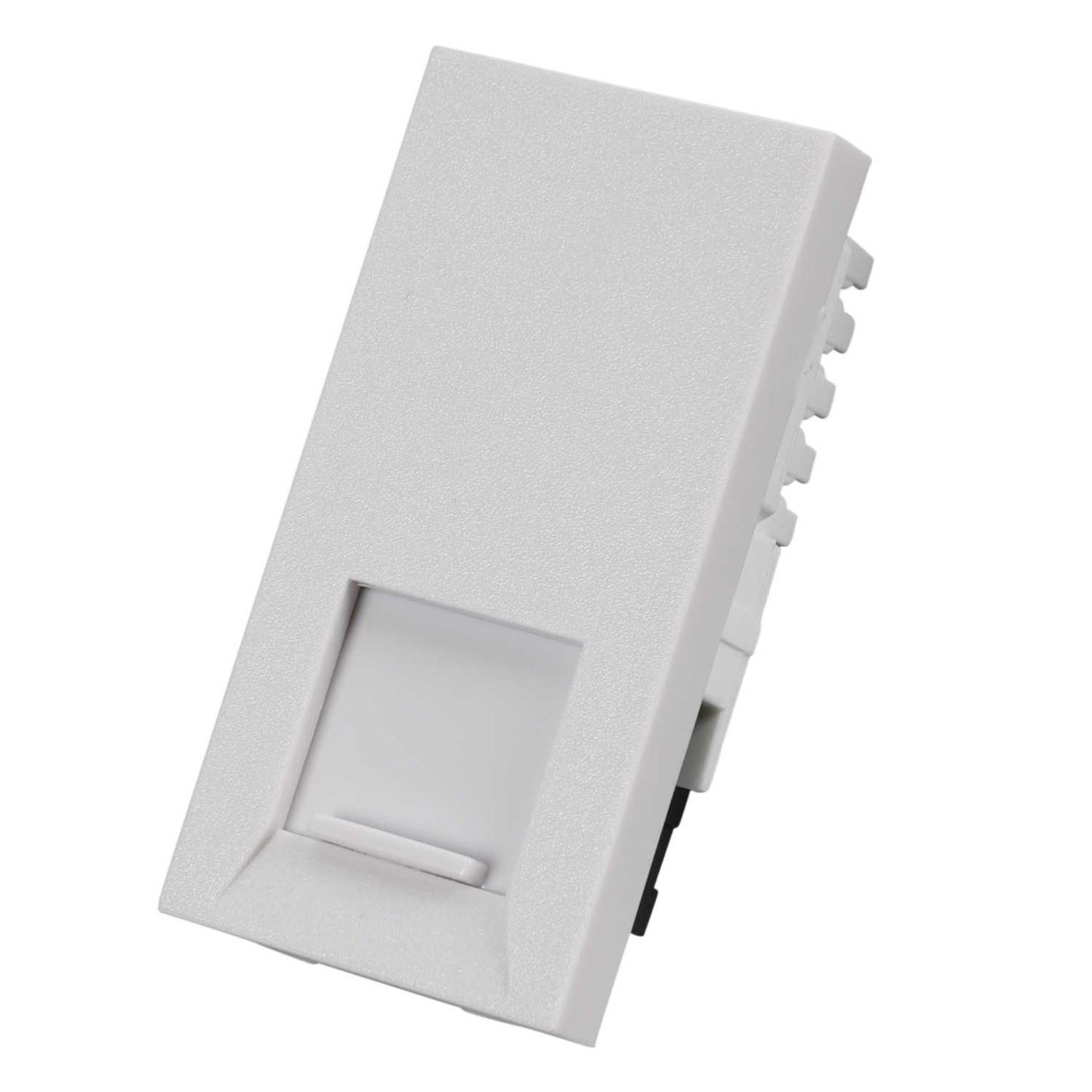 Hamilton EuroFix RJ45 Cat 6 Outlet Module White