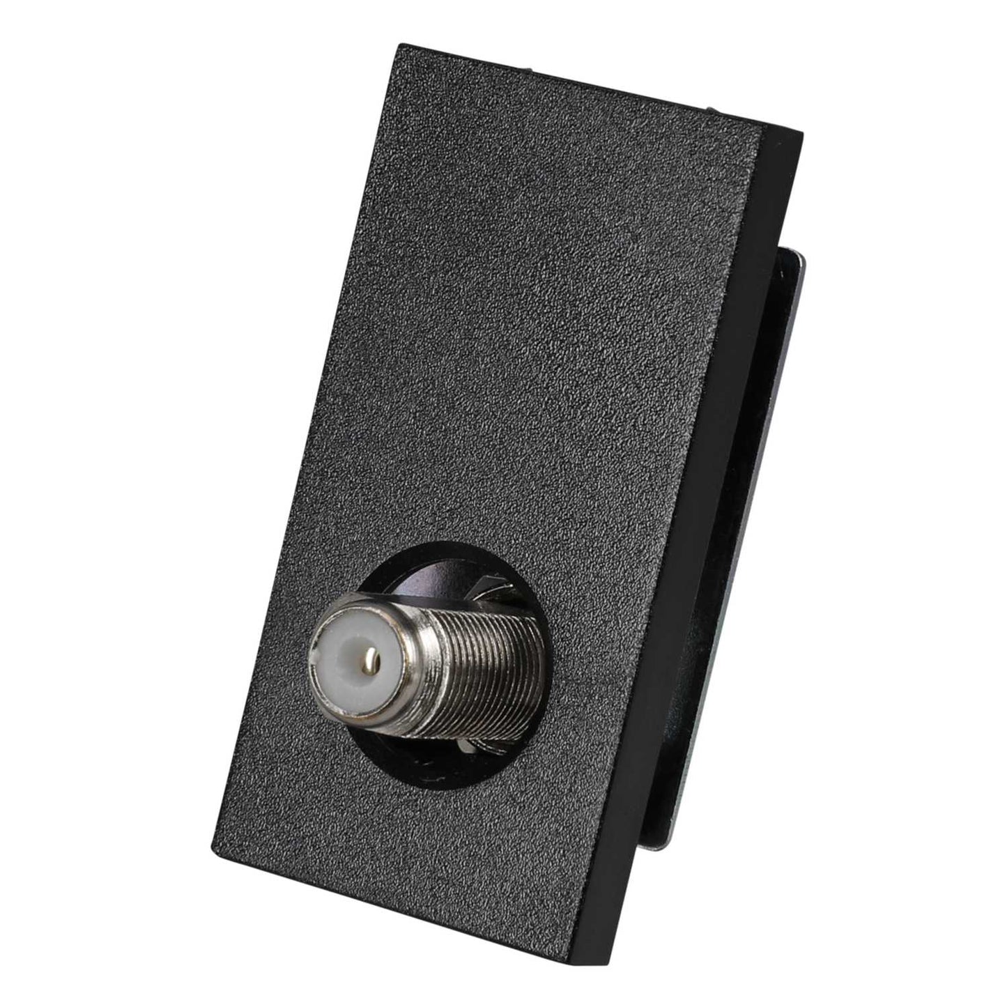 Hamilton EuroFix Non-Isolated Satellite Outlet Module Black