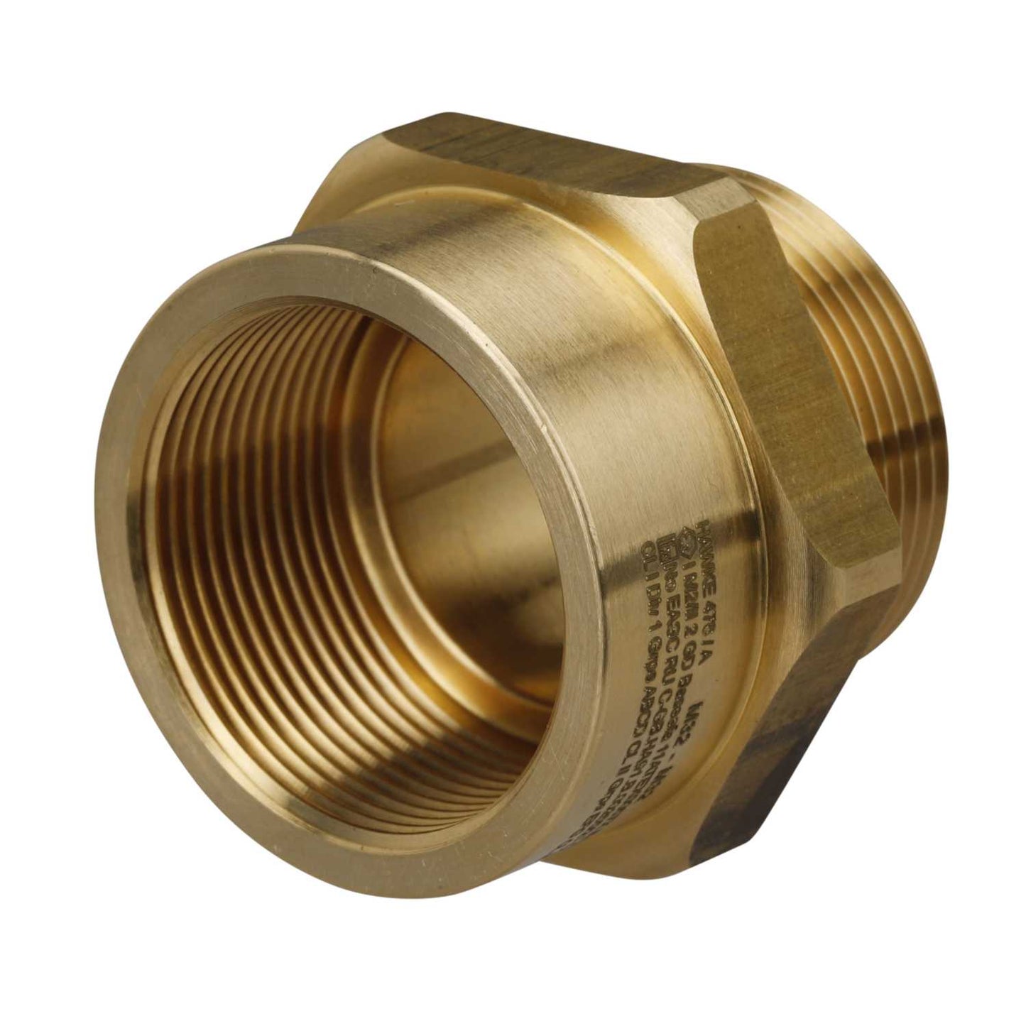 M32 Male x M32 Female EXD / EXE Brass Adaptor (Sold in 1's)