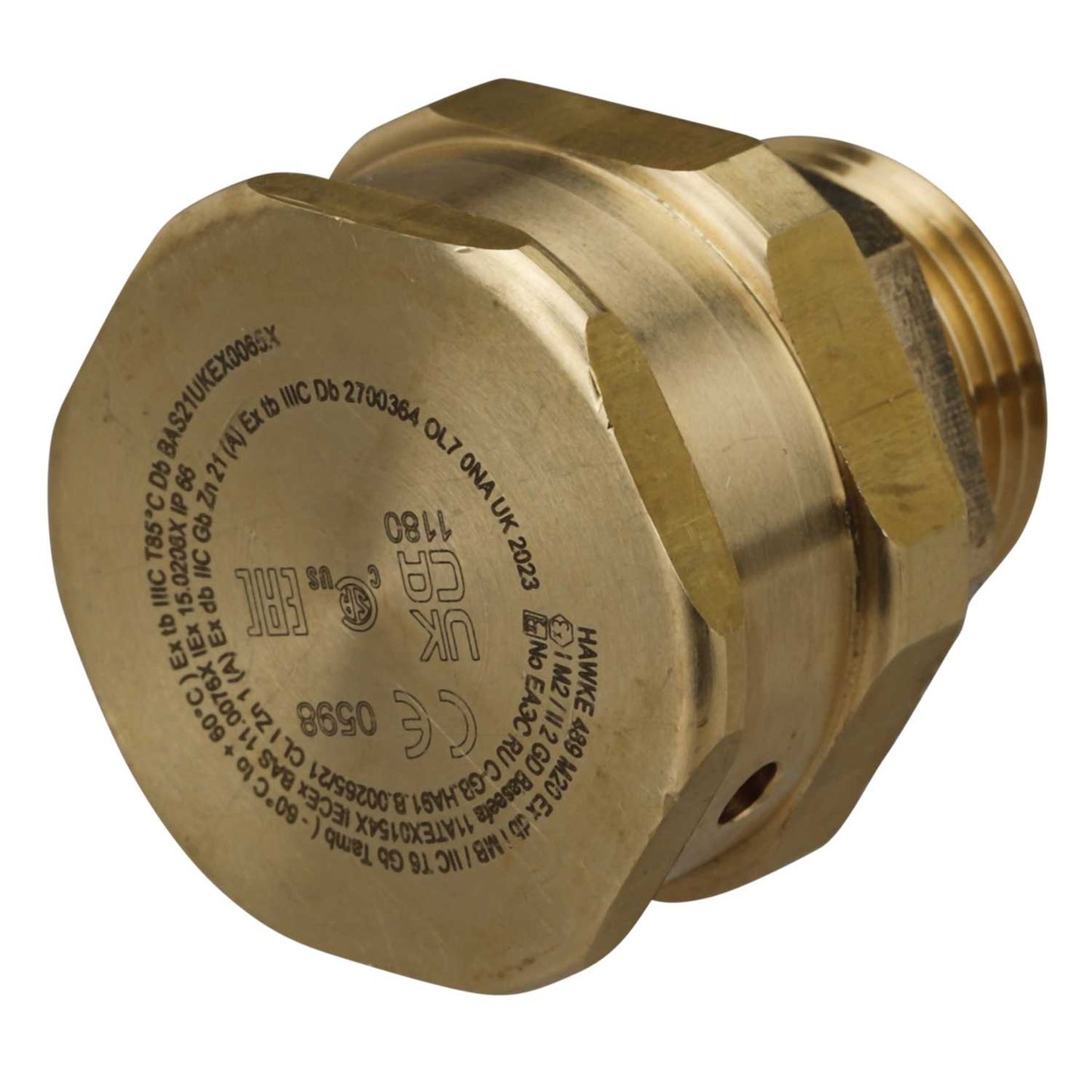 M20 EXD / EXT Brass Breather Drain (Sold in 1's)