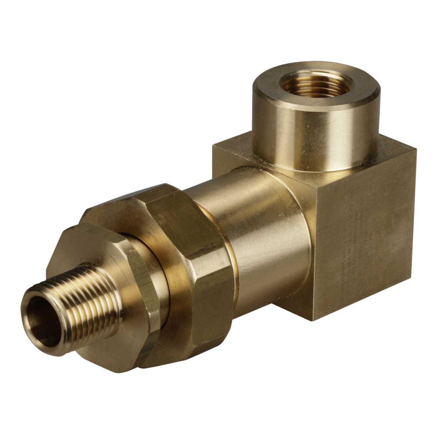 M16 Male x M16 Female EXD/EXE Brass Swivel 90° Elbow and Lockstop (Sold in 1's)