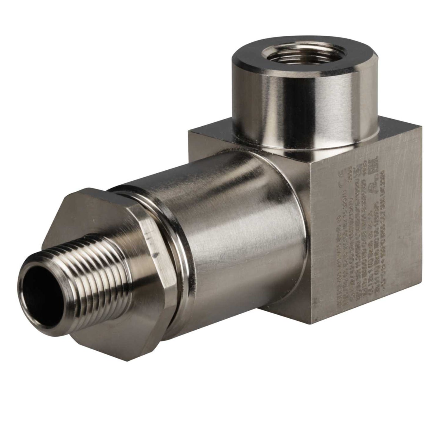 M16 Male x M16 Female EXD/EXE Nickel Plated Brass Swivel 90° Elbow (Sold in 1's)