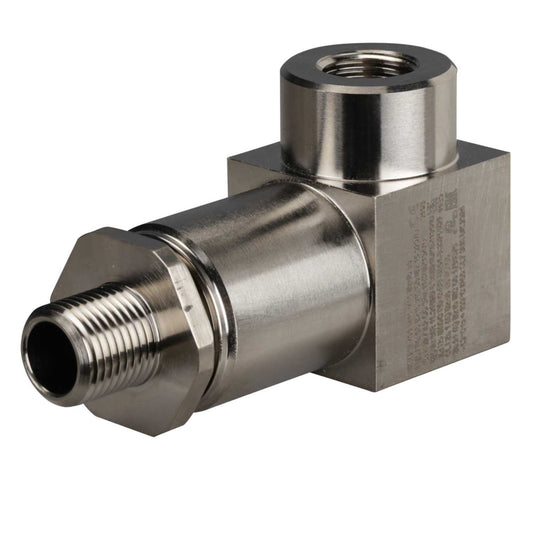 M16 Male x M16 Female EXD/EXE Nickel Plated Brass Swivel 90° Elbow (Sold in 1's)