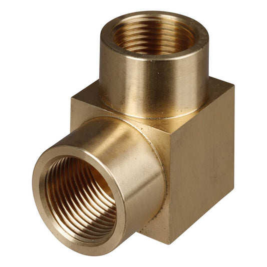 M20 Female x M20 Female EXD/EXE Brass Fixed 90° Elbow (Sold in 1's)