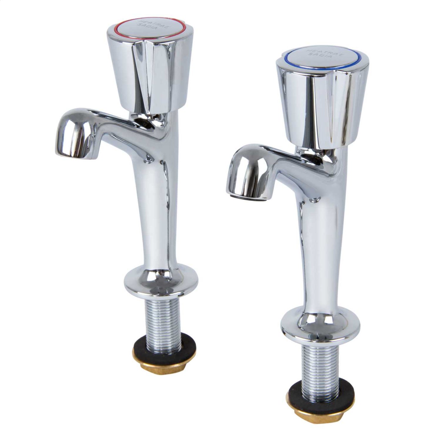 Heatrae Pack R Hot and Cold Pillar Taps