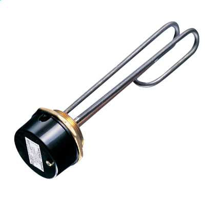 Heatrae 11" 3kW Superloy 800 Immersion Heater with Rod Thermostat