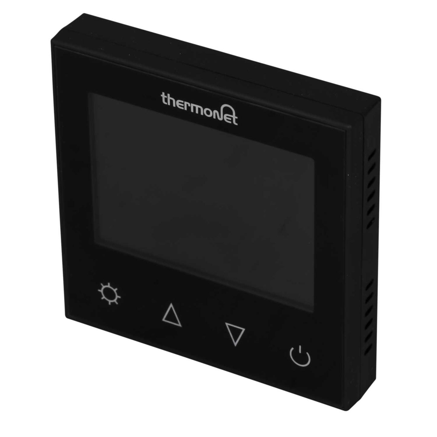 ThermoSphere Thermotouch Glass Programmable Underfloor Heating Controller Black
