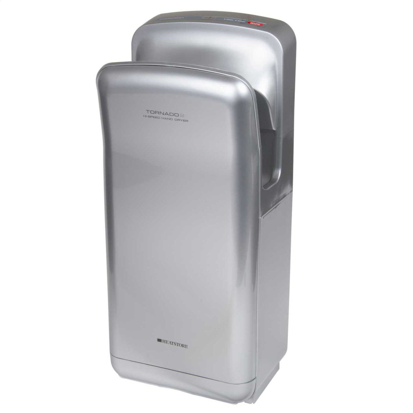 Heatstore Tornado 1.9kW High Speed Hand Dryer Silver