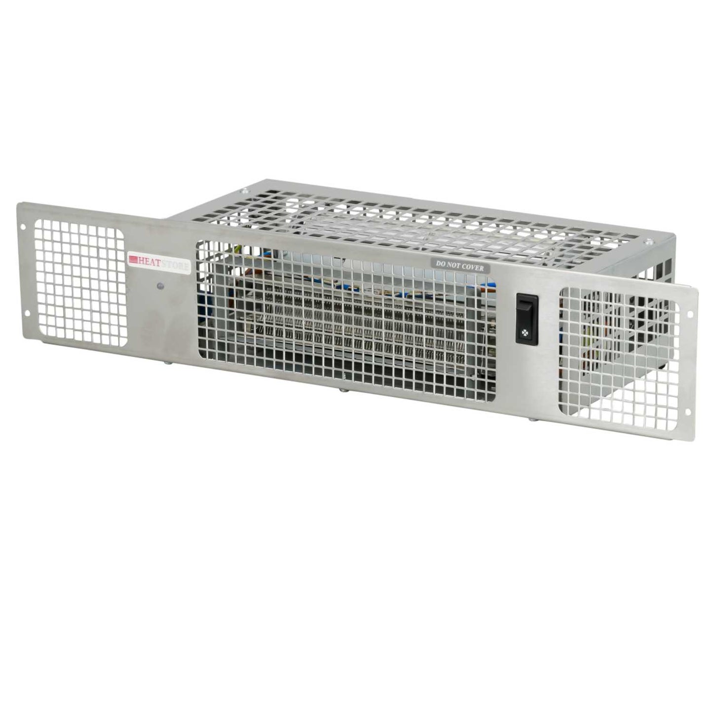 Heatstore 2kW Plinth Heater Wireless Controlled Stainless Steel