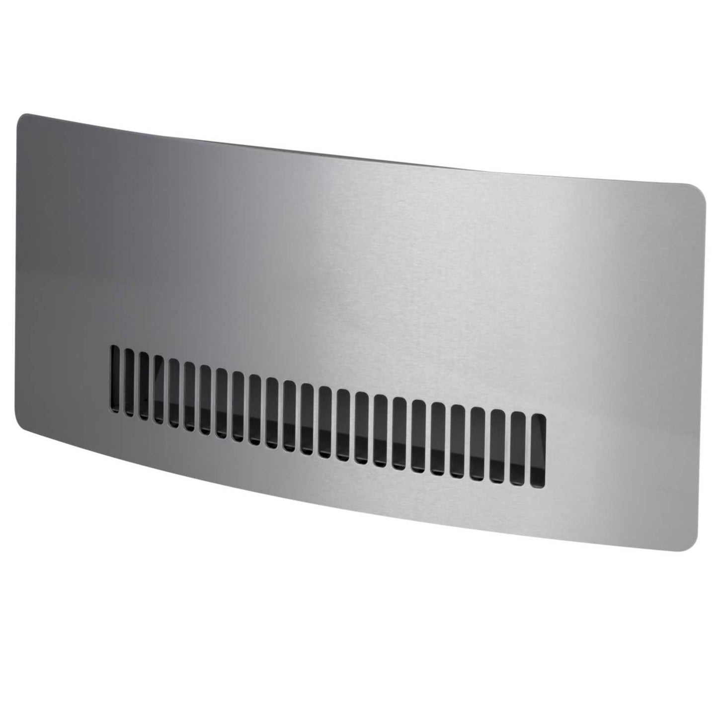 Heatstore 3kW Wall Mounted Convector Heater Brushed Aluminium
