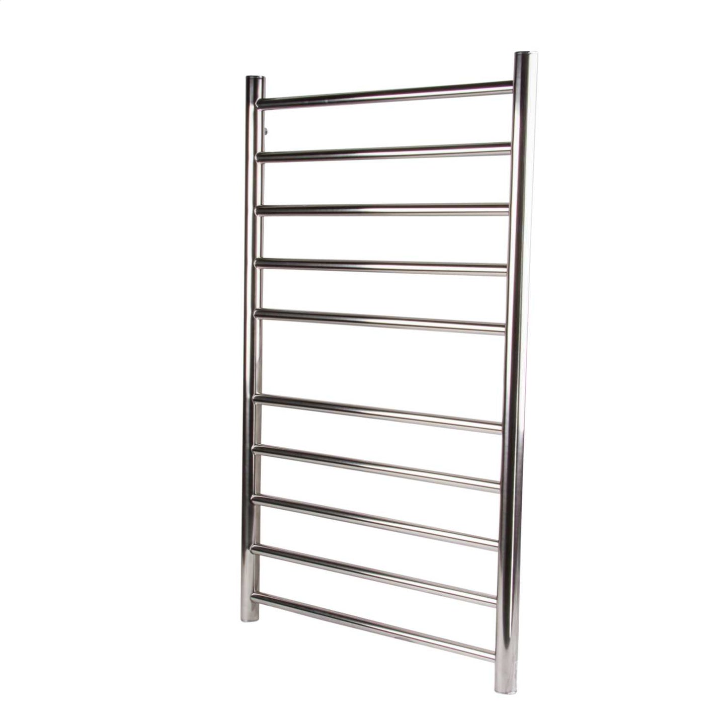 Heatstore 100W Dry Element Ladder Towel Rail Stainless Steel