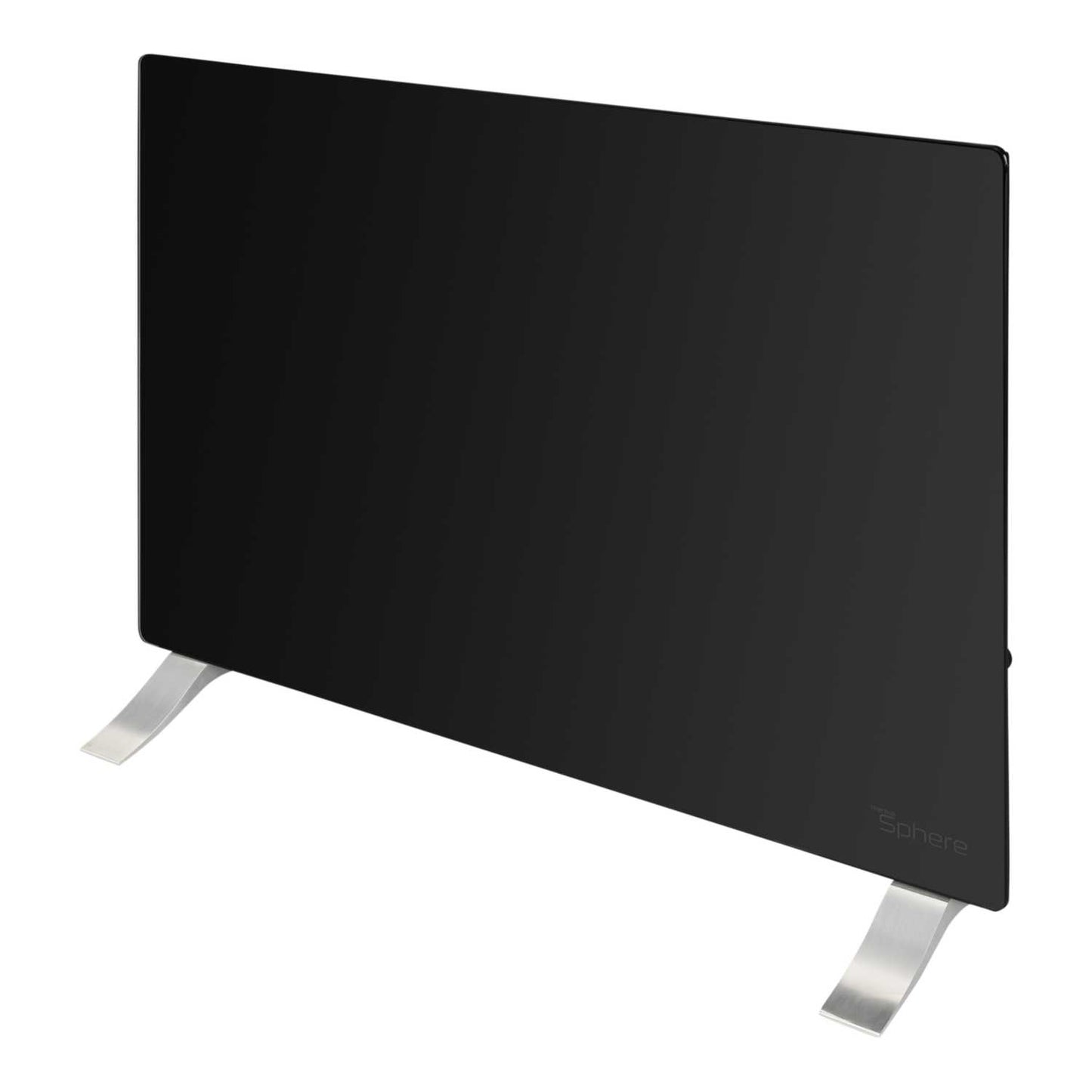 ThermoSphere 1.5kW Glass Flat Panel Heater Black