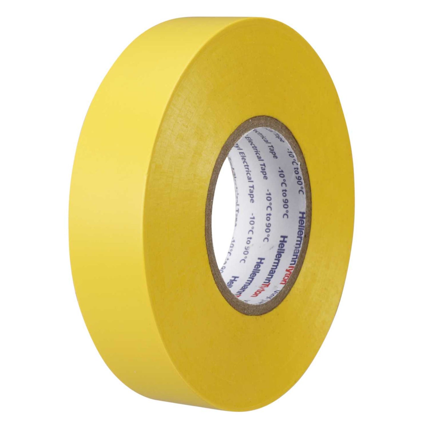 Hellermann HTAPE13YE 19mm x 33m PVC Insulation Tape Yellow (Pack of 10)