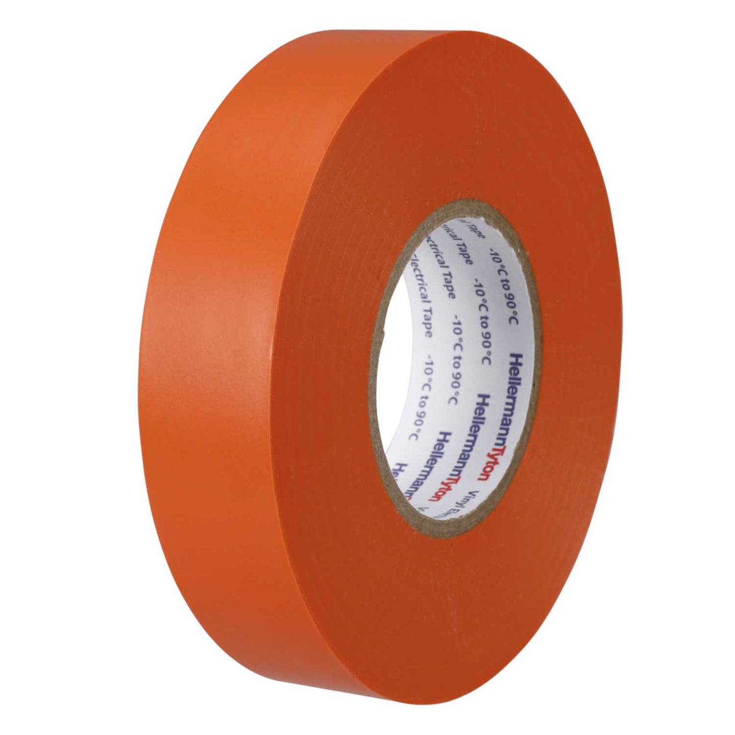 Hellermann HTAPE13OG 19mm x 33m PVC Insulation Tape Orange (Pack of 10)