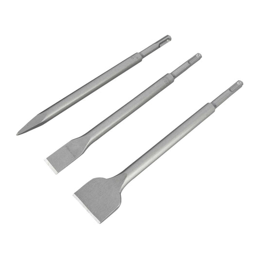Starrett 3 Piece SDS+ Chisel Set