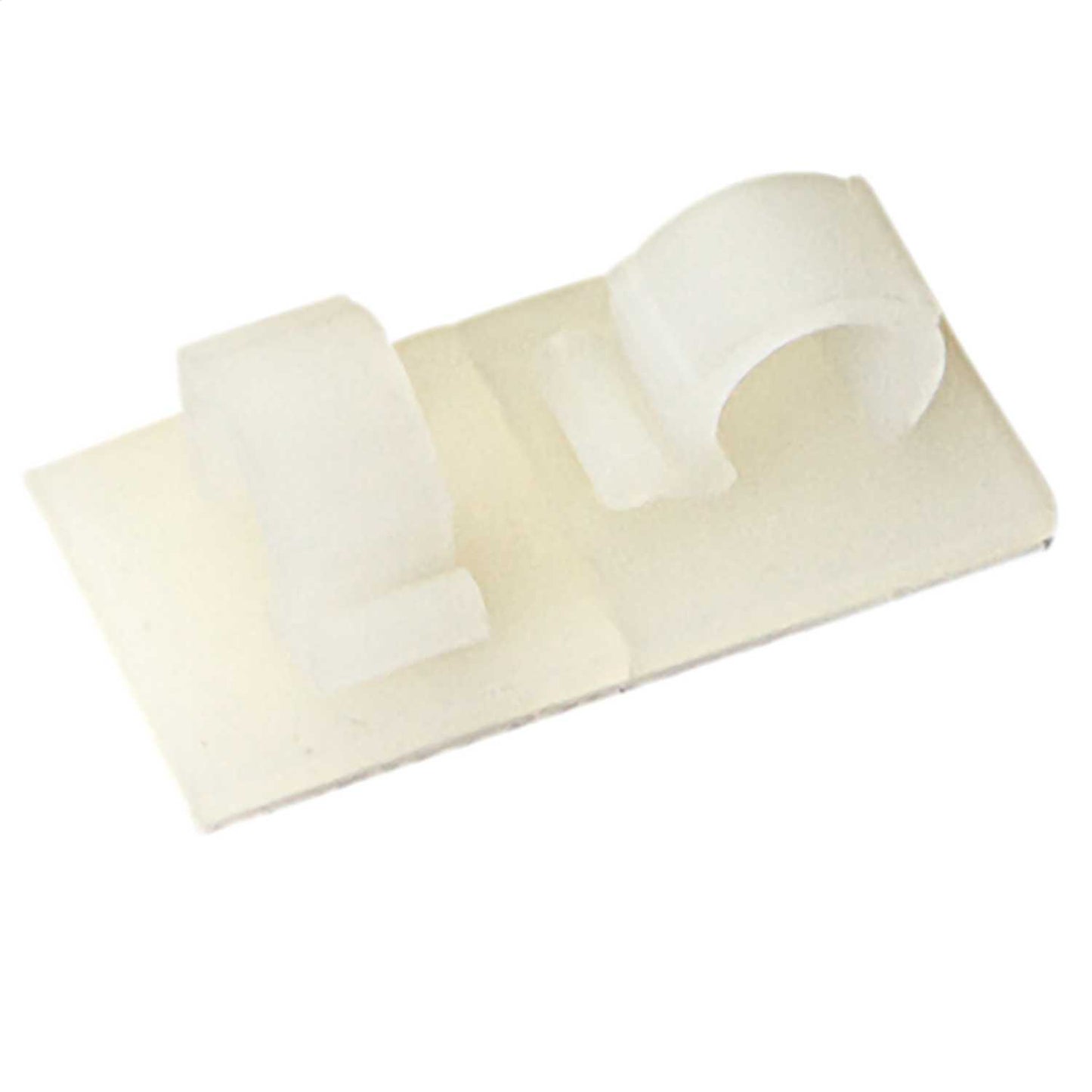 Hellermann 19mm x 19mm Self Adhesive Clips (Pack of 100)