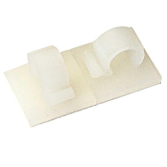 Hellermann 19mm x 19mm Self Adhesive Clips (Pack of 100)