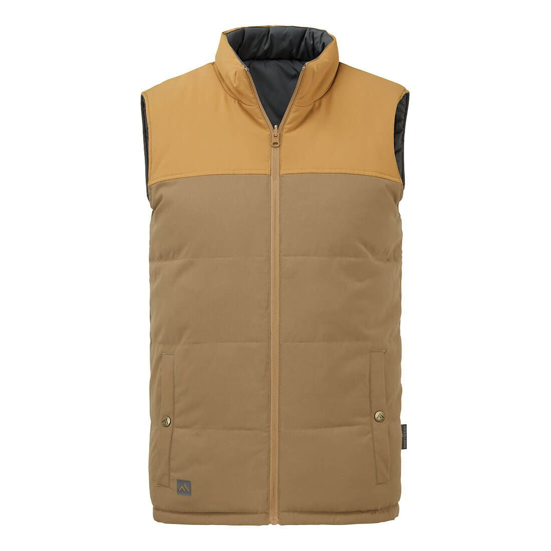 KA3 Reversible Insulated Bodywarmer, 4XL, R, Coffee Brown