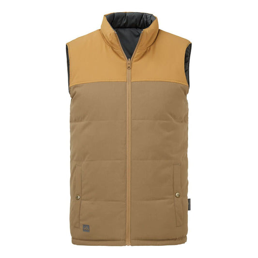 KA3 Reversible Insulated Bodywarmer, 4XL, R, Coffee Brown