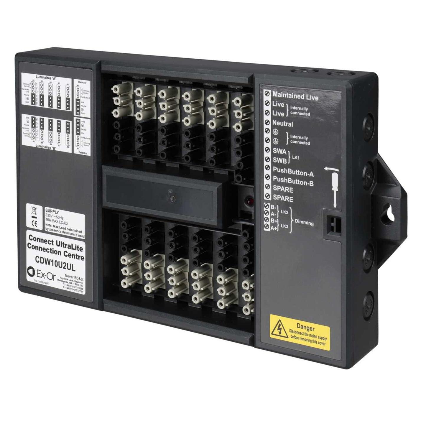 Honeywell Lighting Controls Connect UltraLite 10 Way Lighting Control Module