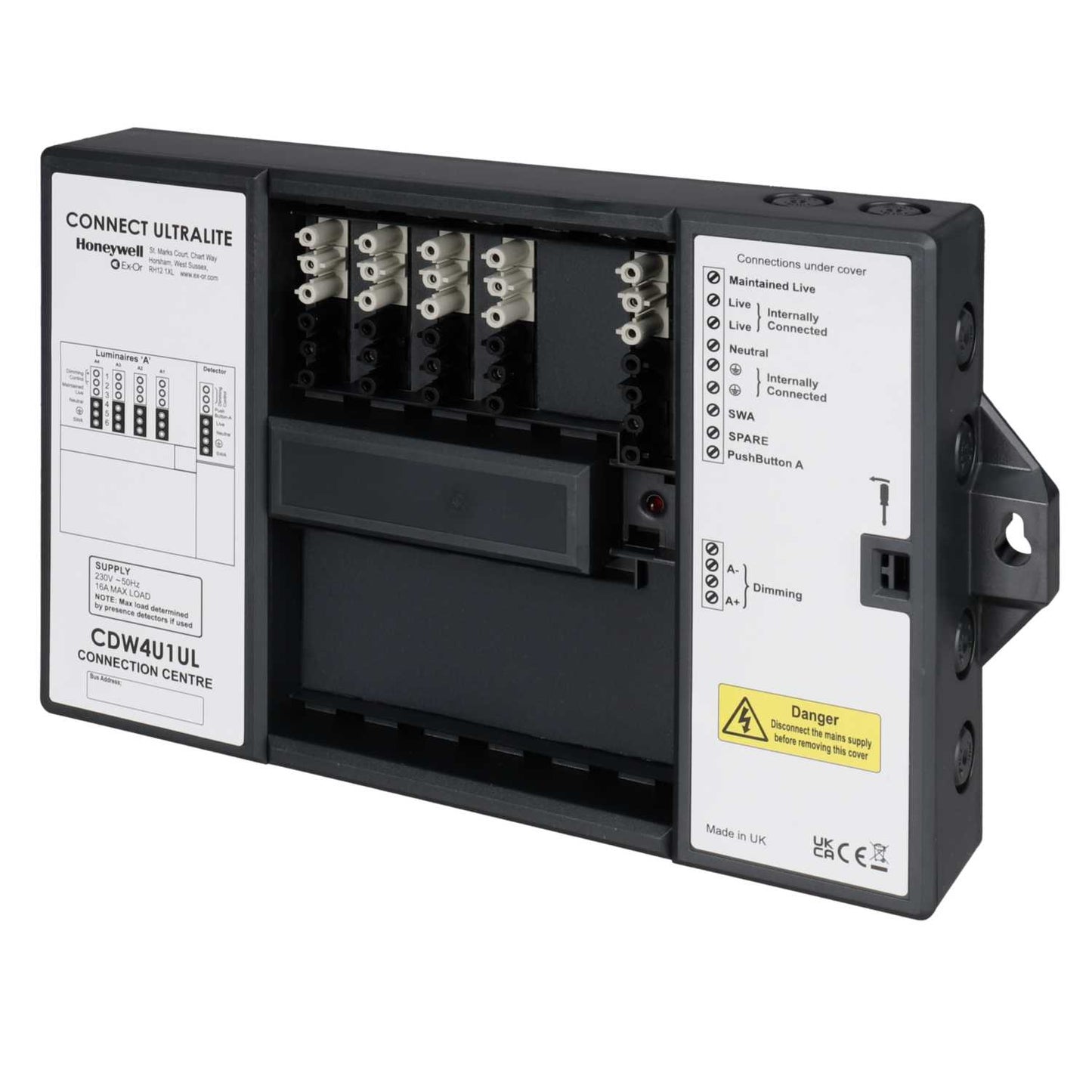 Honeywell Lighting Controls Connect UltraLite 4 Way Lighting Control Module