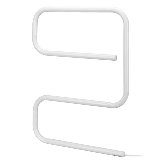 Hyco Alize 80W S Shaped Electric Towel Rail White