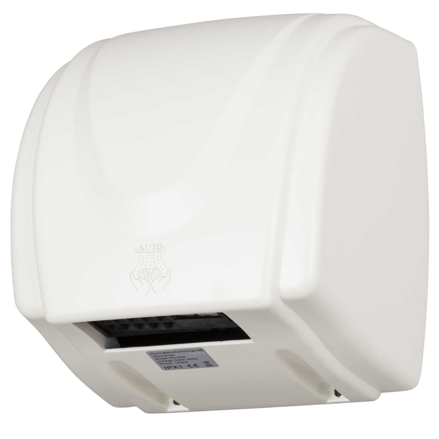 Hyco 1.8kW Hurricane Automatic Hand Dryer White