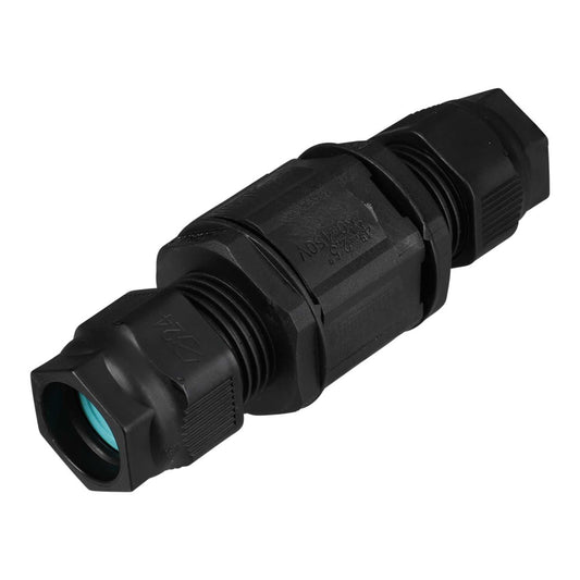Hylec 32A In-Line Mini 3 Pole Cable Connector IP68 Black