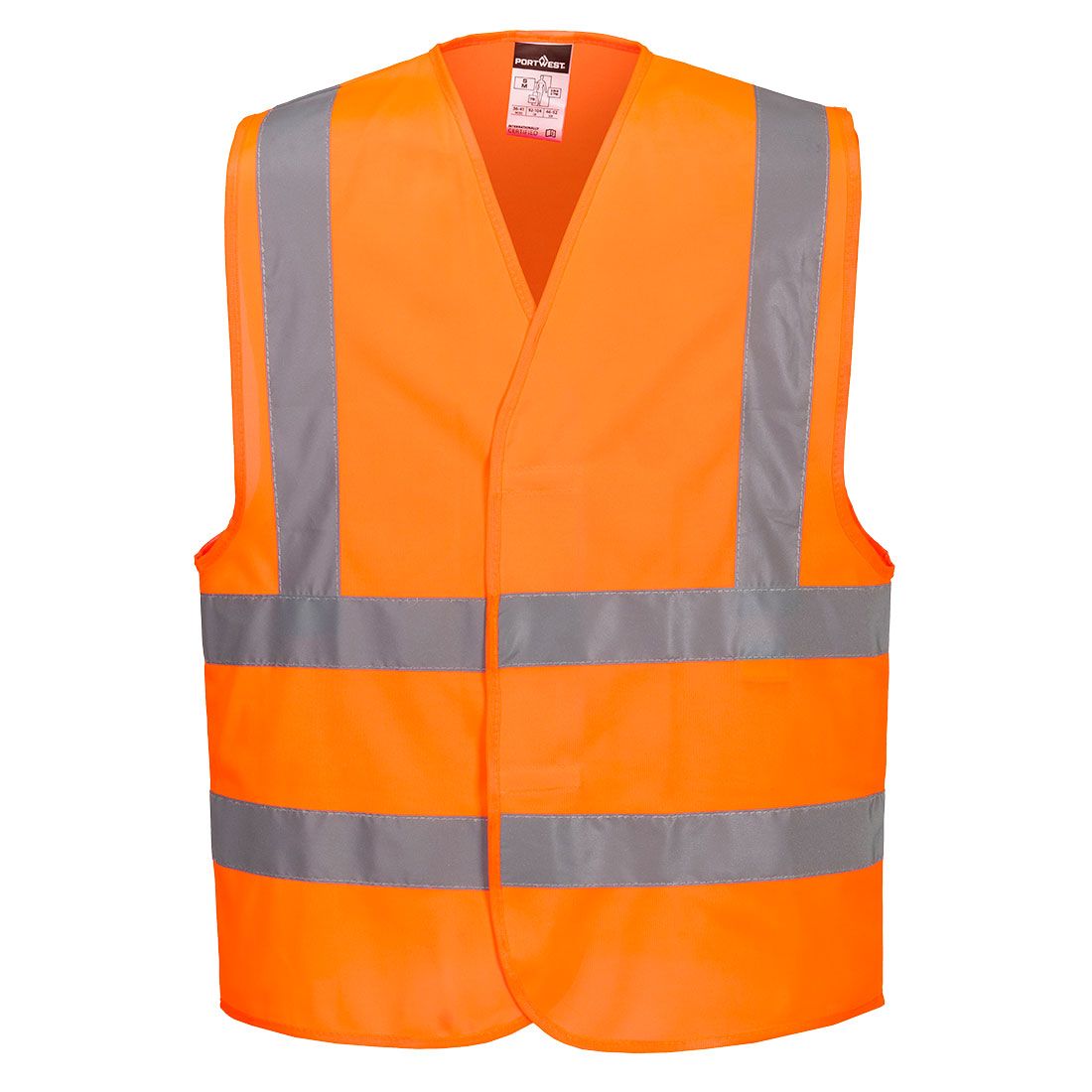 ES1 Essential Hi-Vis Band and Brace Vest, 4XL, R, Orange