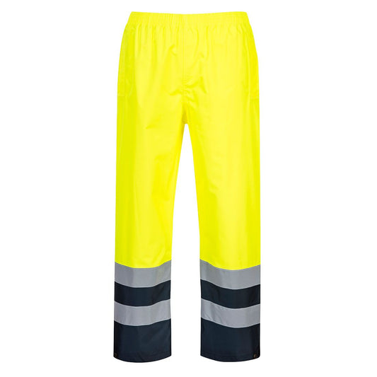 Hi-Vis Two Tone Traffic Trouser, XXL, R, Yellow