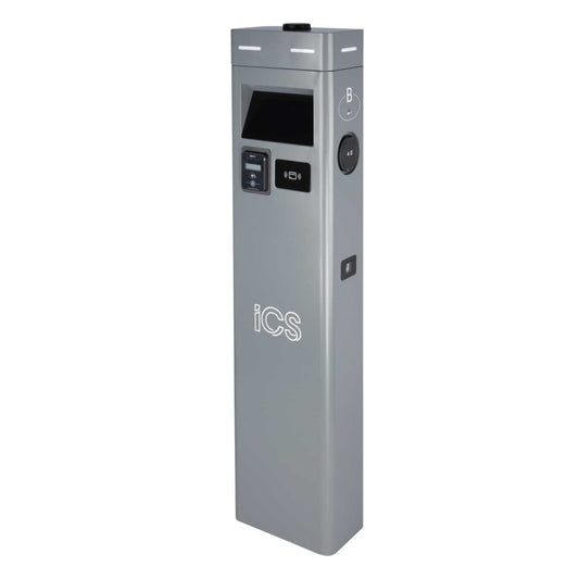 ICS 7kW Intelligent Contactless EV Charging Pedestal with 2 x 32A Type 2 Sockets