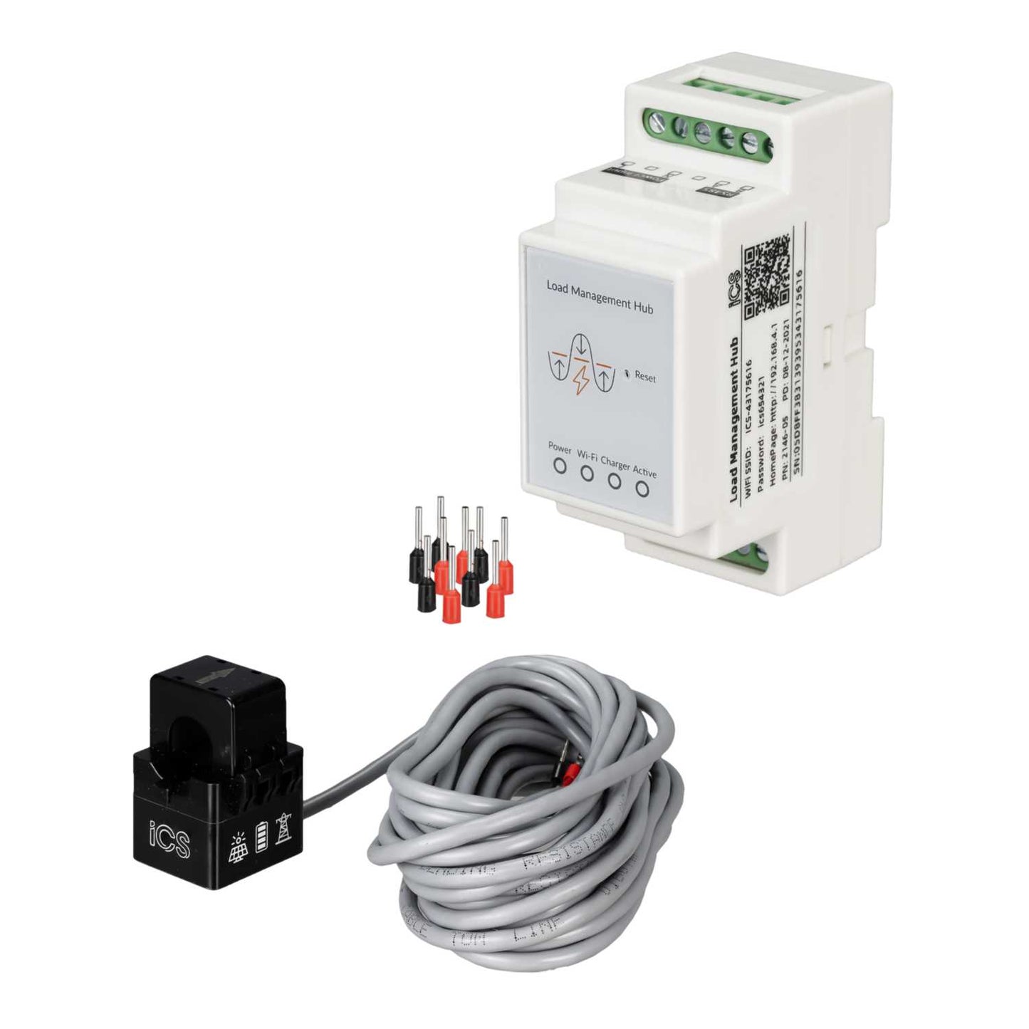 ICS Load Management Hub with Solar and Battery Storage Integration