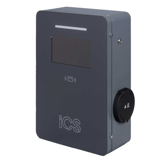 ICS 22kW W22B Intelligent EV Charging Station with 32A Type 2 Socket