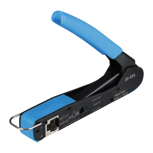 Ideal FT-45 Feed-Thru Modular Plug Crimp Tool