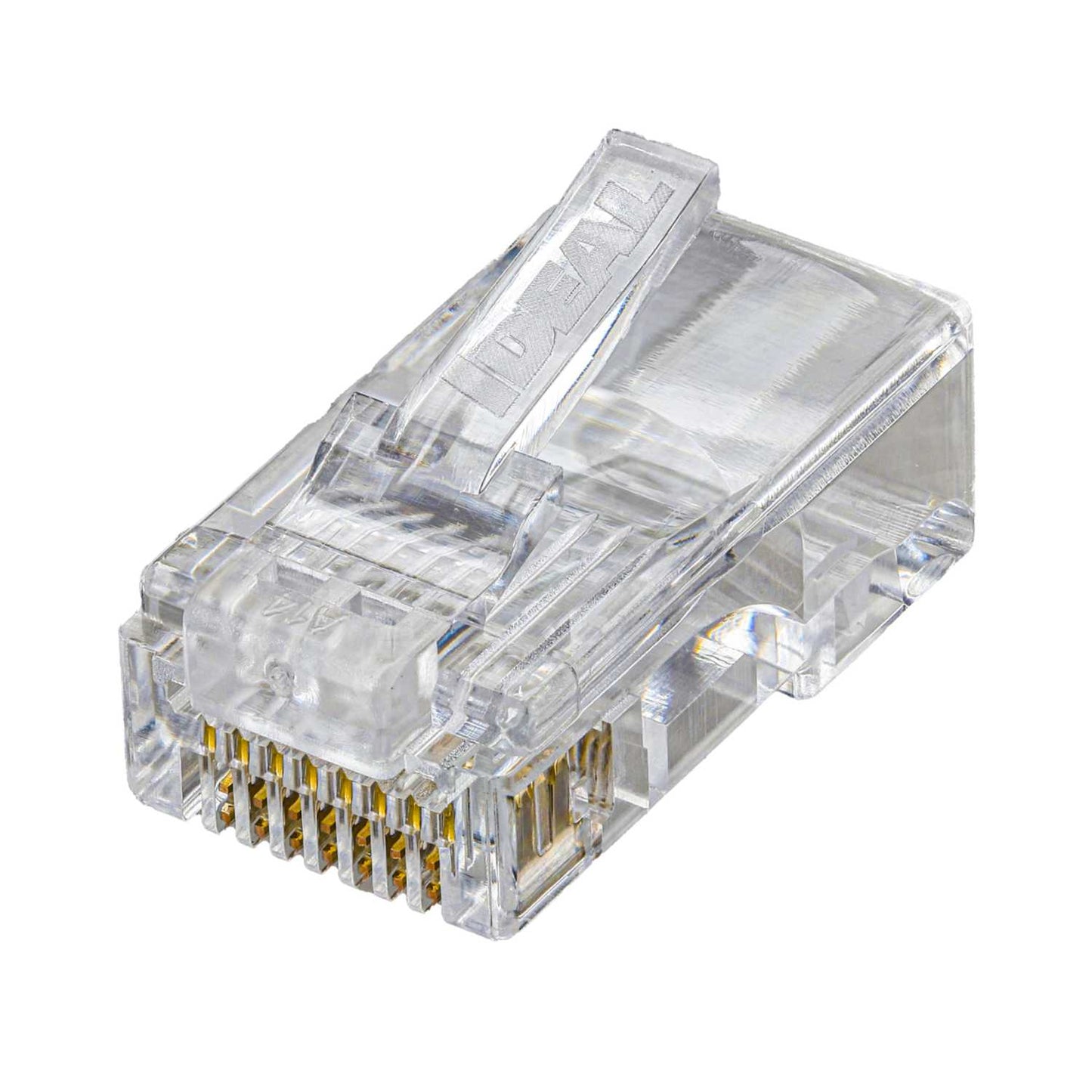 Ideal RJ45 CAT5e Feed-Thru Modular Plugs (Pack of 50)