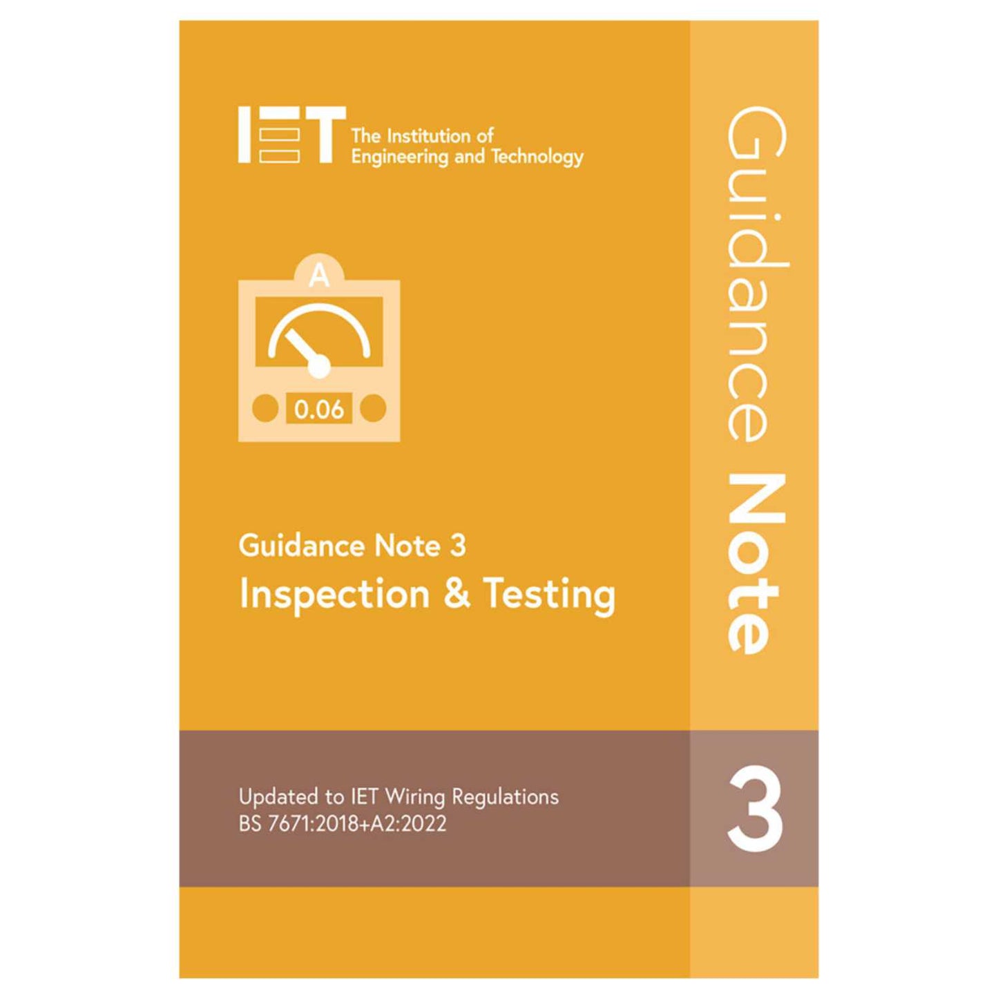 IET Guidance Note 3 Inspection and Testing 9th Edition
