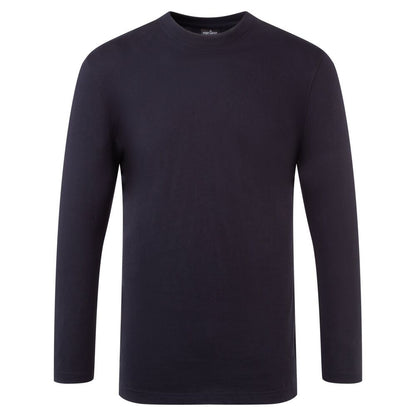 Long Sleeve T-Shirt, L, R, Navy