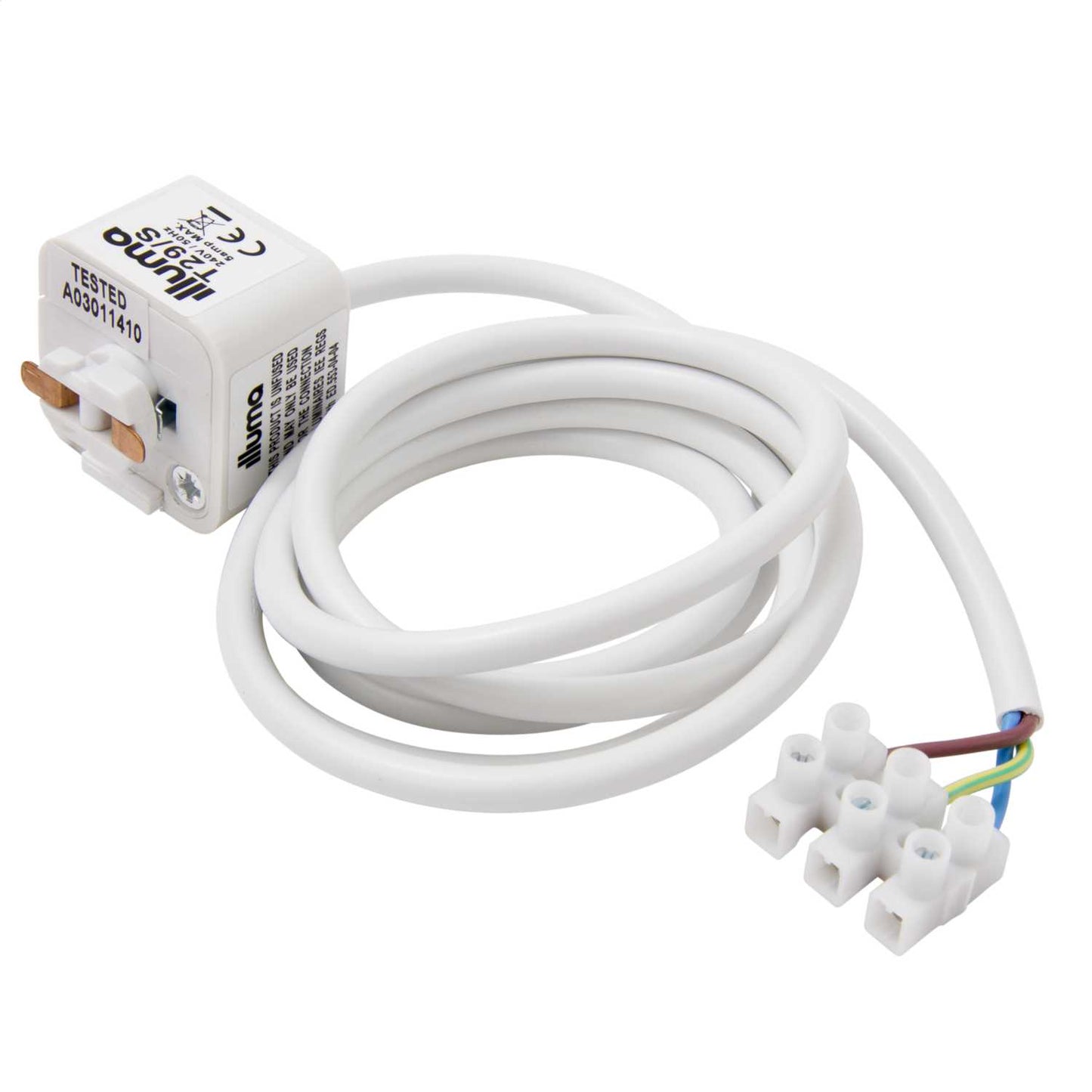 Illuma Switched Adaptor White for 1 Circuit Track