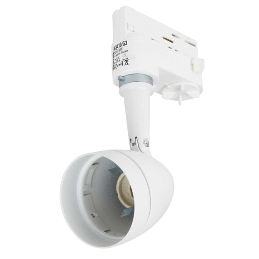 Illuma Lumarpar GU10 Spotlight White with 3-Circuit Switched Track Adaptor