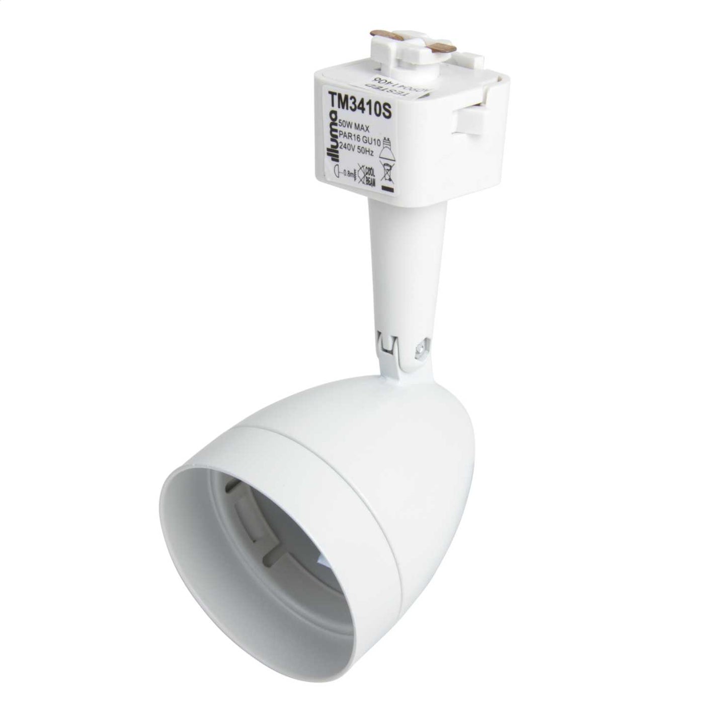 Illuma LumaPAR Eclipse GU10 Track Spotlight White