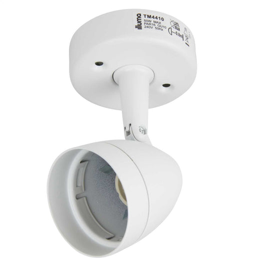 Illuma Lumarpar GU10 Surface Spotlight White