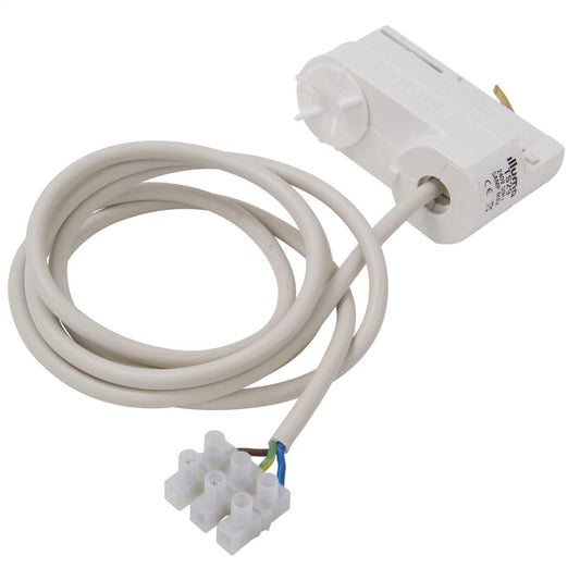 Illuma Switched Track Adaptor White for 3 Circuit Track with 1.5m Cable