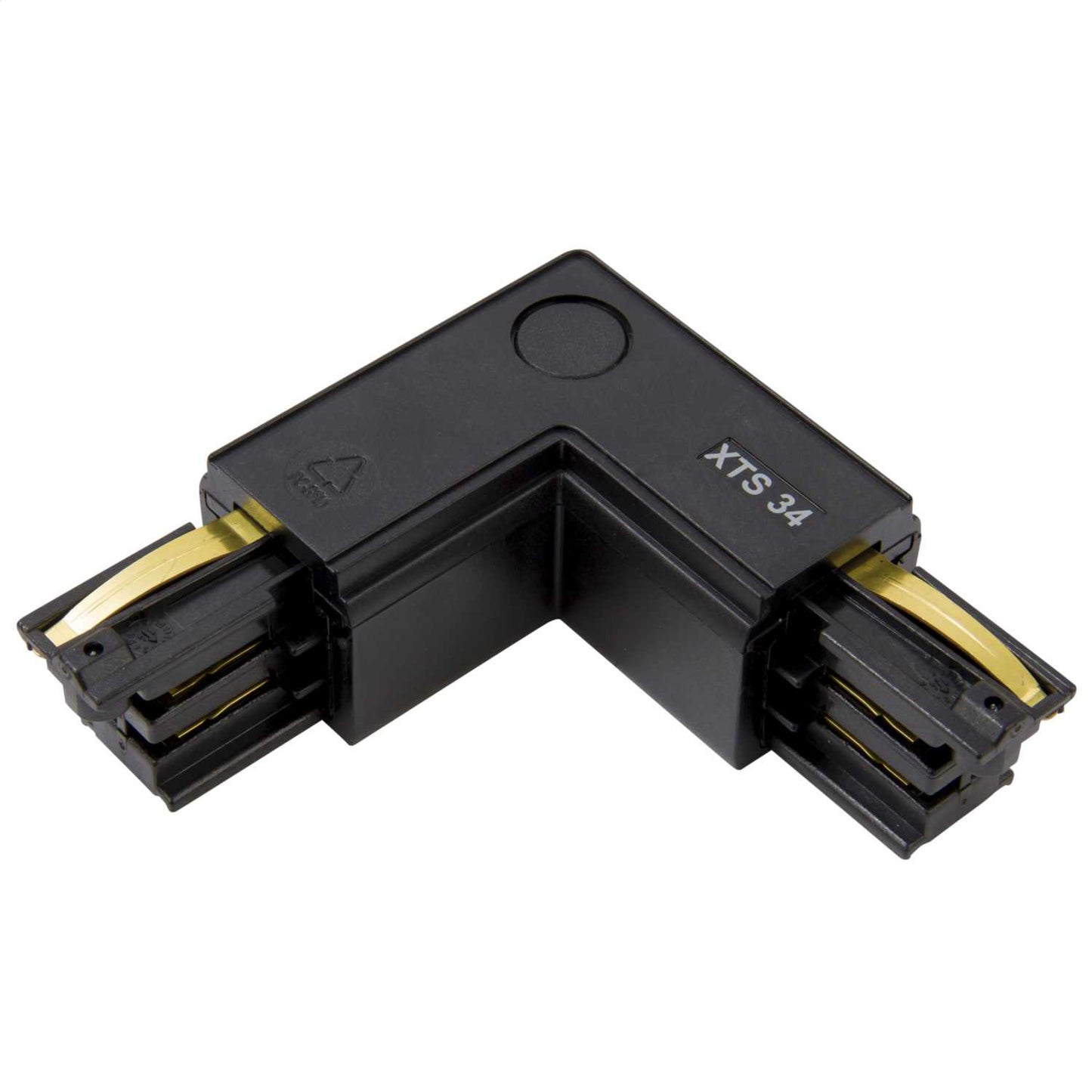 Illuma Right Handed L Connector Black for 3 Circuit Track