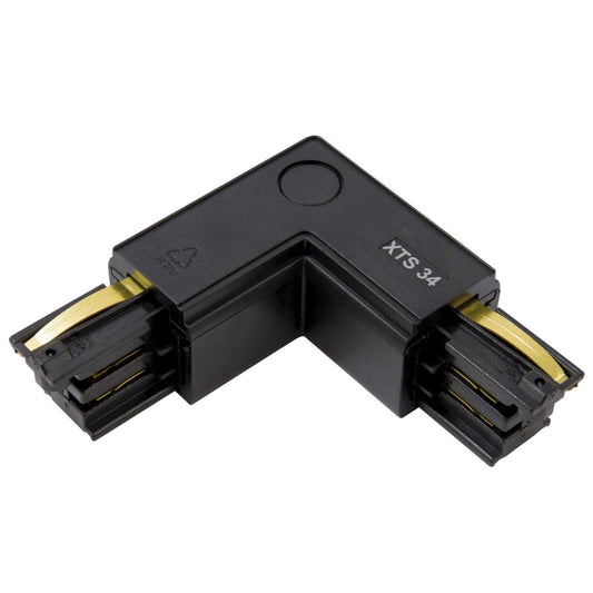 Illuma Right Handed L Connector Black for 3 Circuit Track
