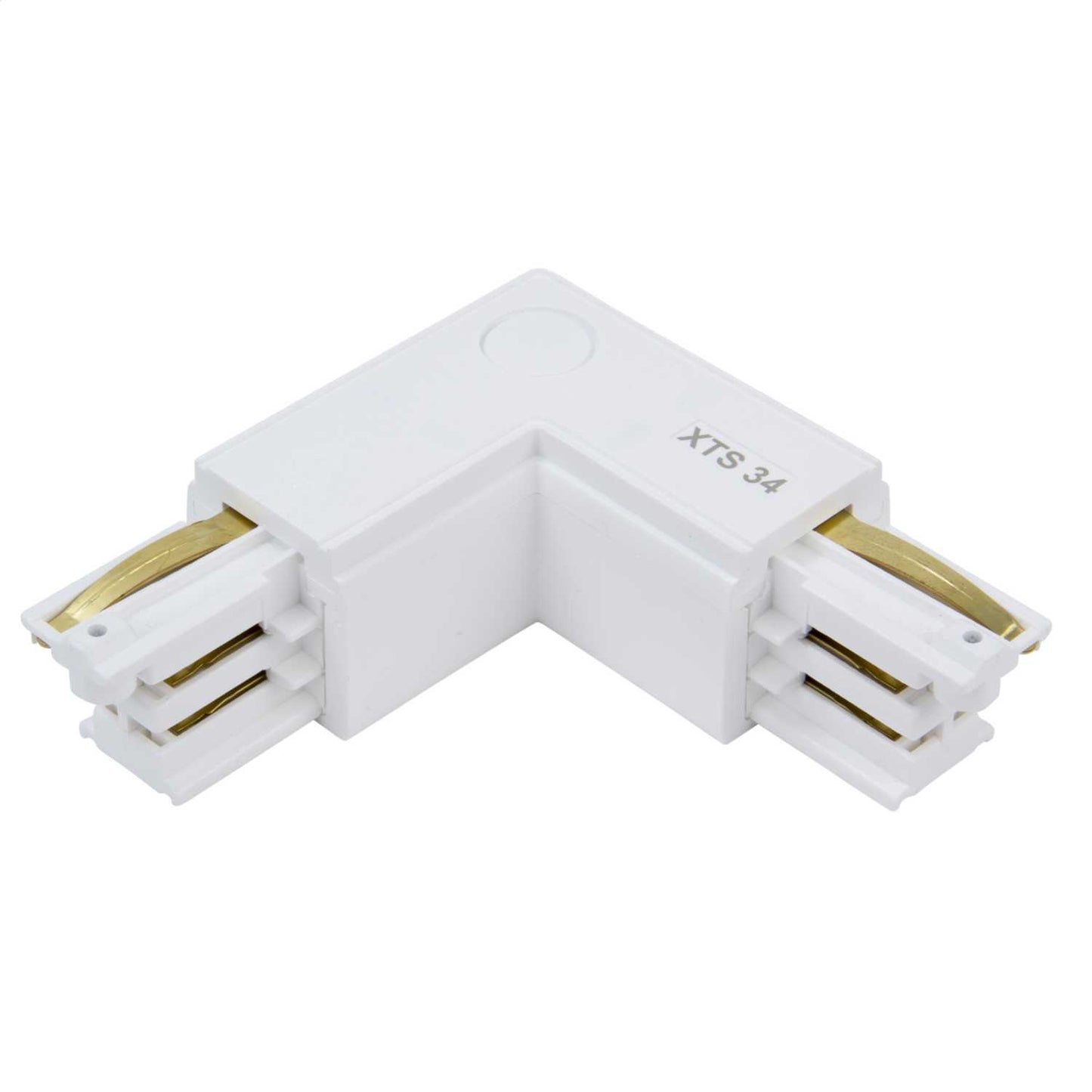 Illuma Right Handed L Connector White for 3 Circuit Track
