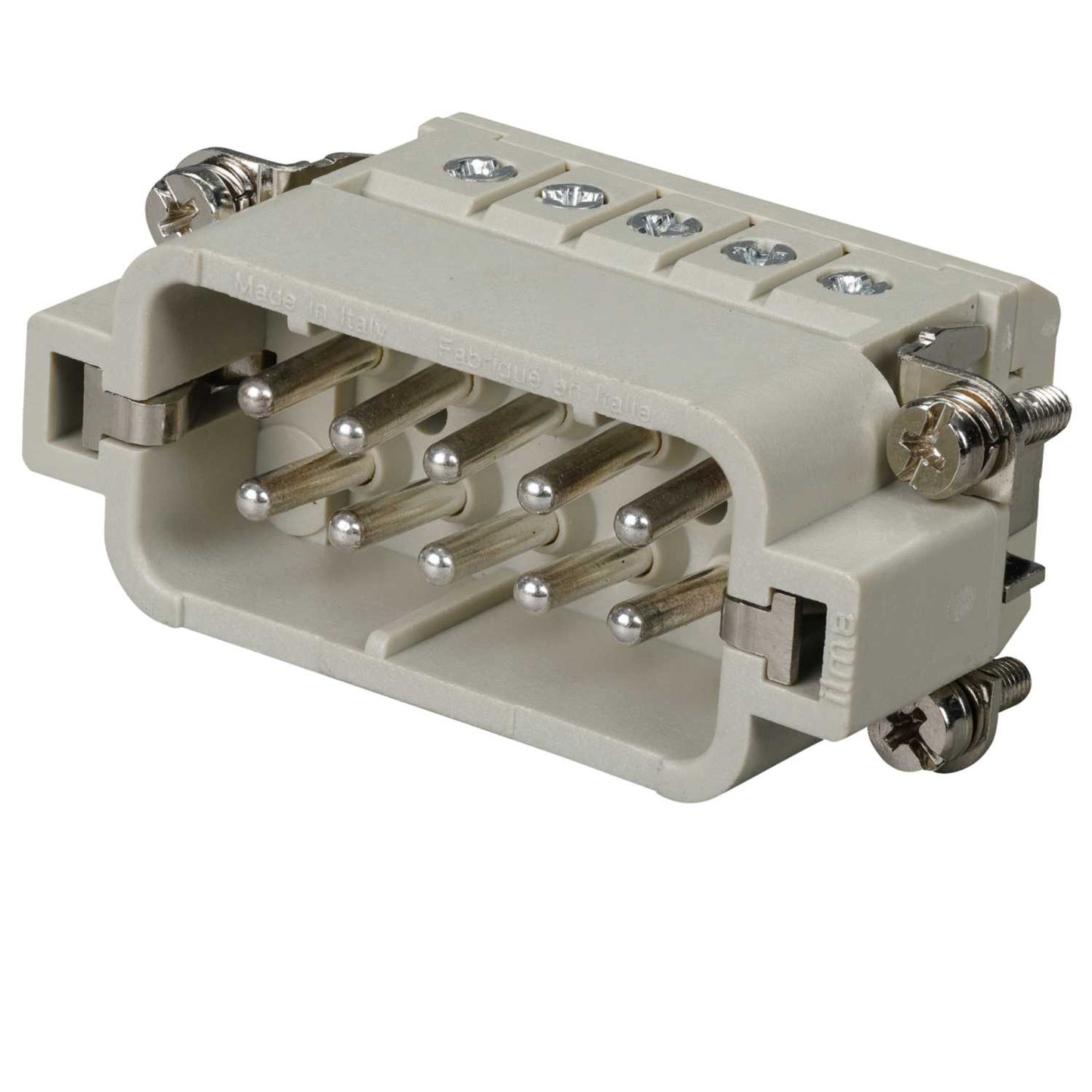 Ilme 16A 10 Pole + E Male Screw Terminal Connection (1-10)