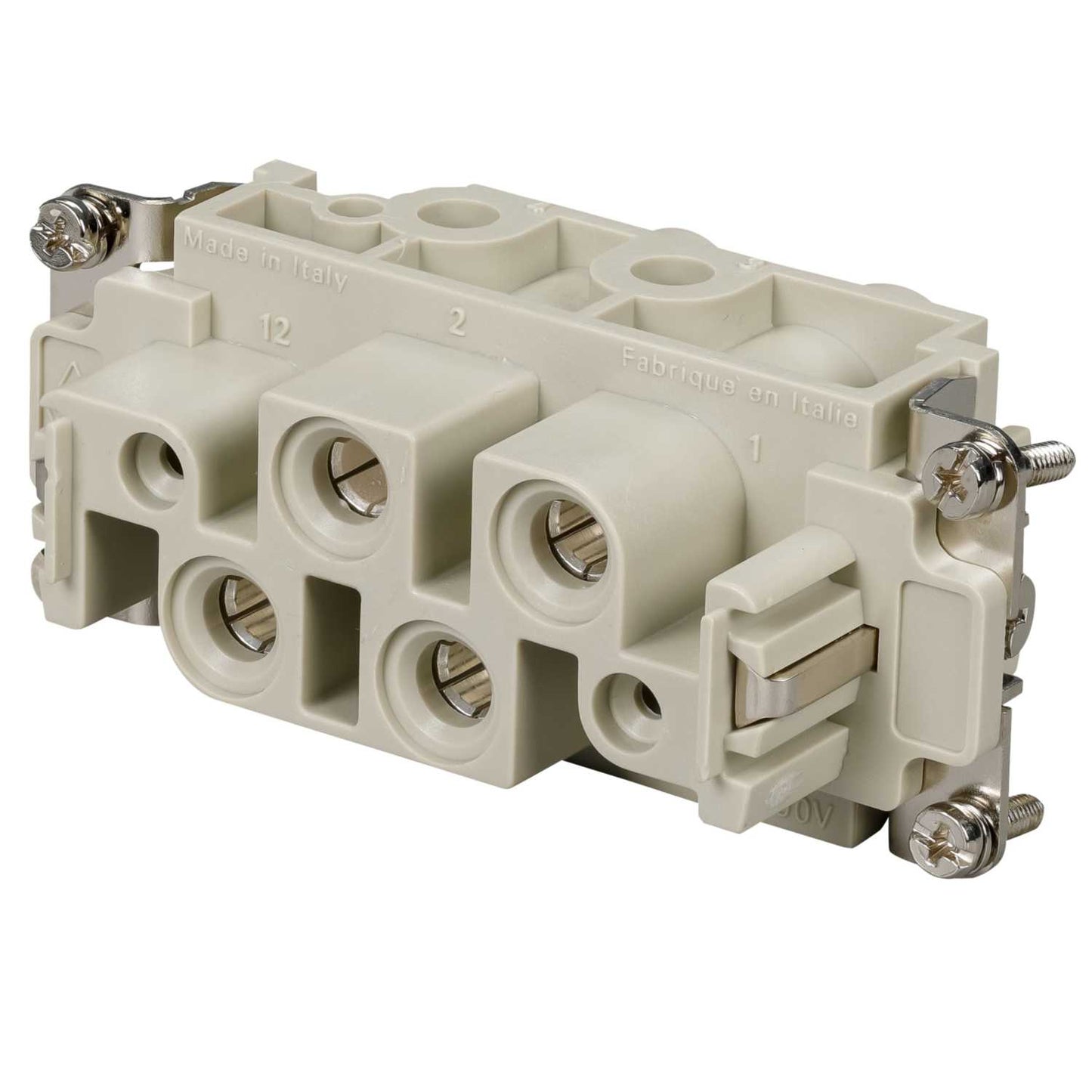 Ilme 80A 4 Pole + E Female Insert Screw Terminal Connection