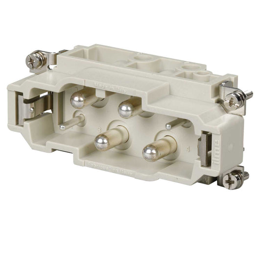 Ilme 4 + 2 Pole + E [80A + 16A] Male Insert Screw Terminal Connection