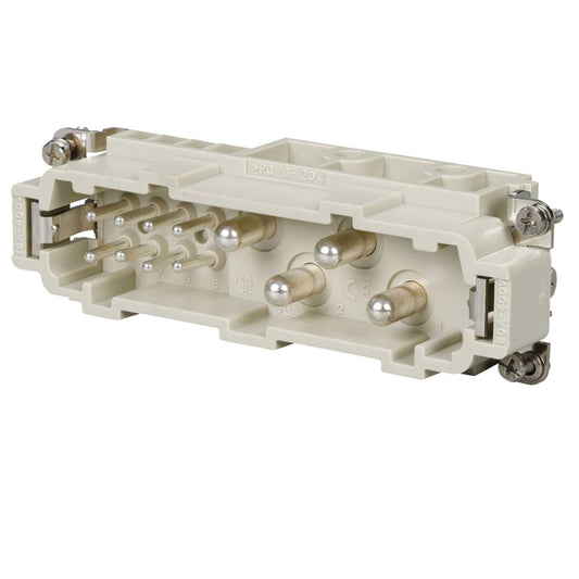 Ilme 4 + 8 Pole + E [80A + 16A] Male Current Insert Screw Terminal Connection