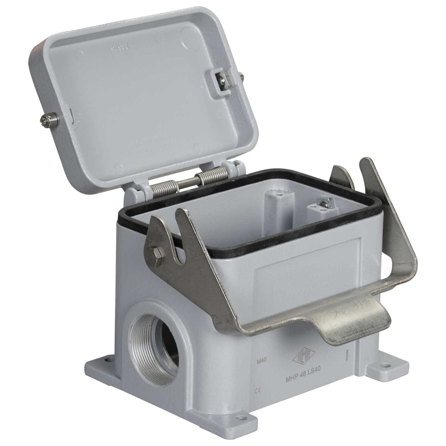 Ilme M40 x 2 Bulkhead Surface Mounting Enclosure Lever and Cover